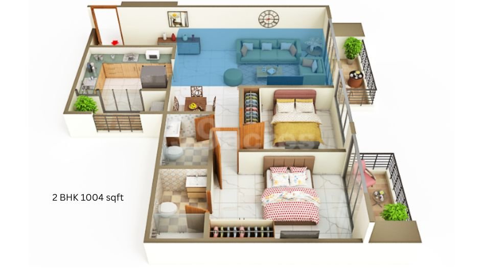 Nyati-Evania-Gallery-2BHK-Floor-Plan-2